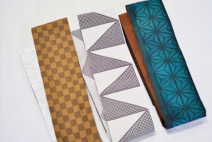 高知市の西川呉服店 角帯